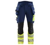 112516488933 Blaklader High Vis Hose 4-Wege-Stretch marineblau gelb.jpg